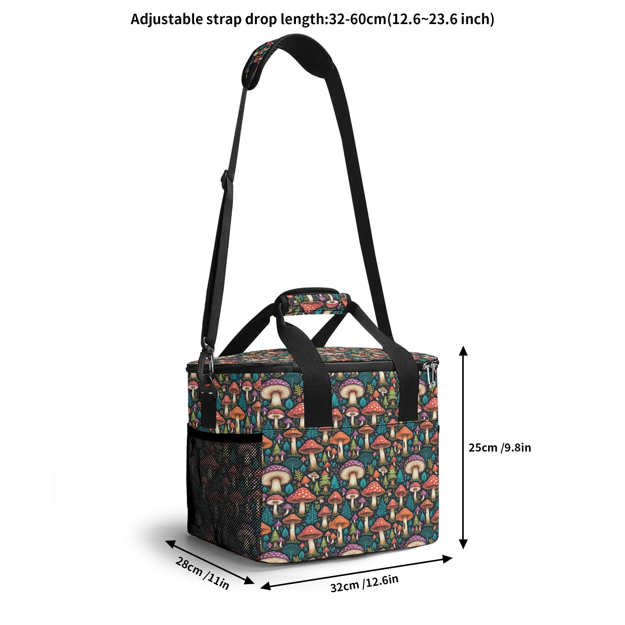 Shroomy Insulated Leakproof Cooler Bag Lunch Box