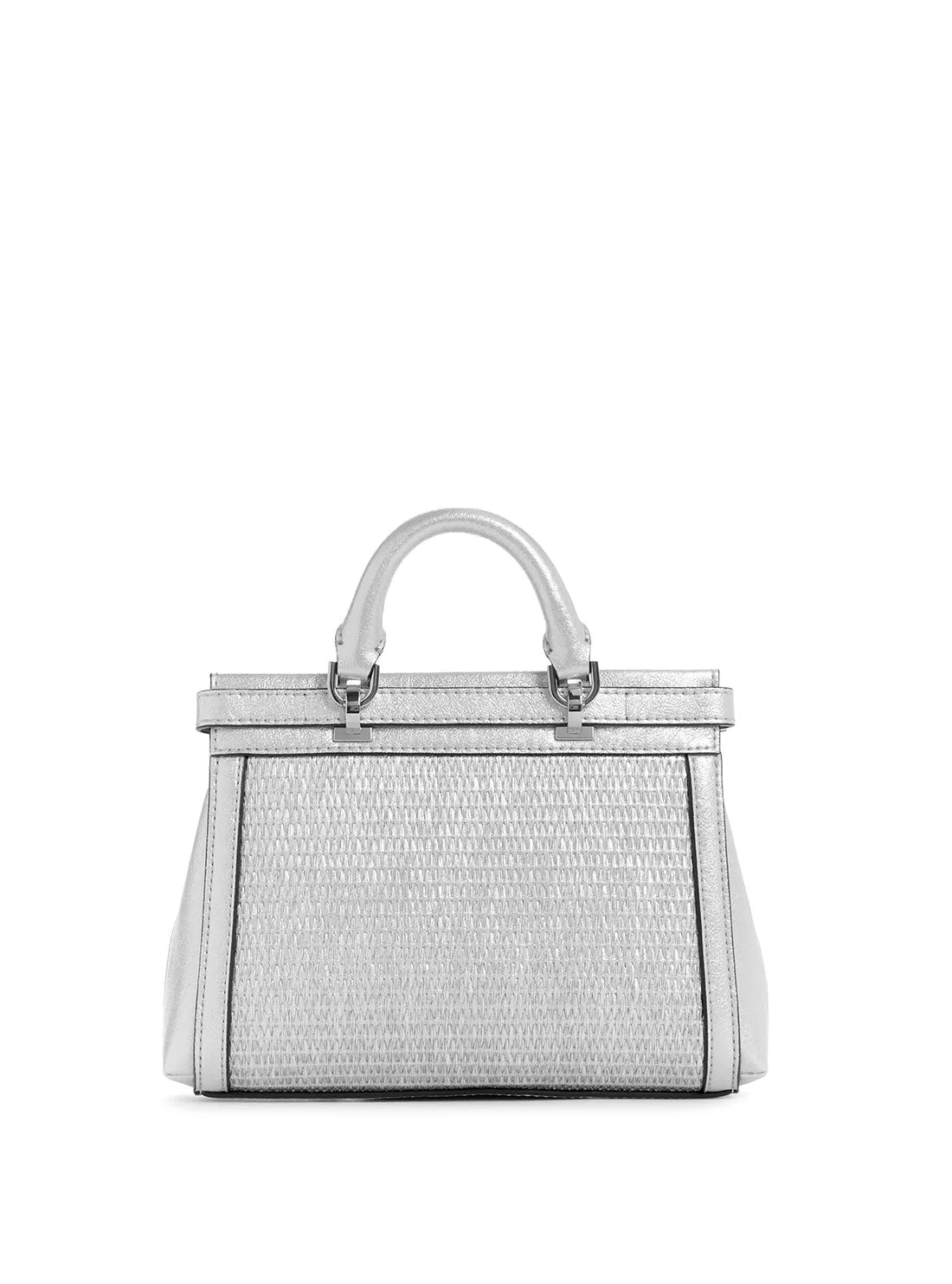 Silver Sestri Mini Satchel Bag