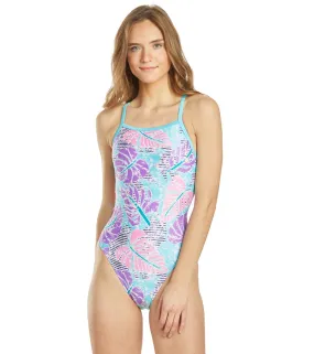 SPEEDO Flipturns Propel Back - Pro LT One Piece Swimsuit - Sea Level