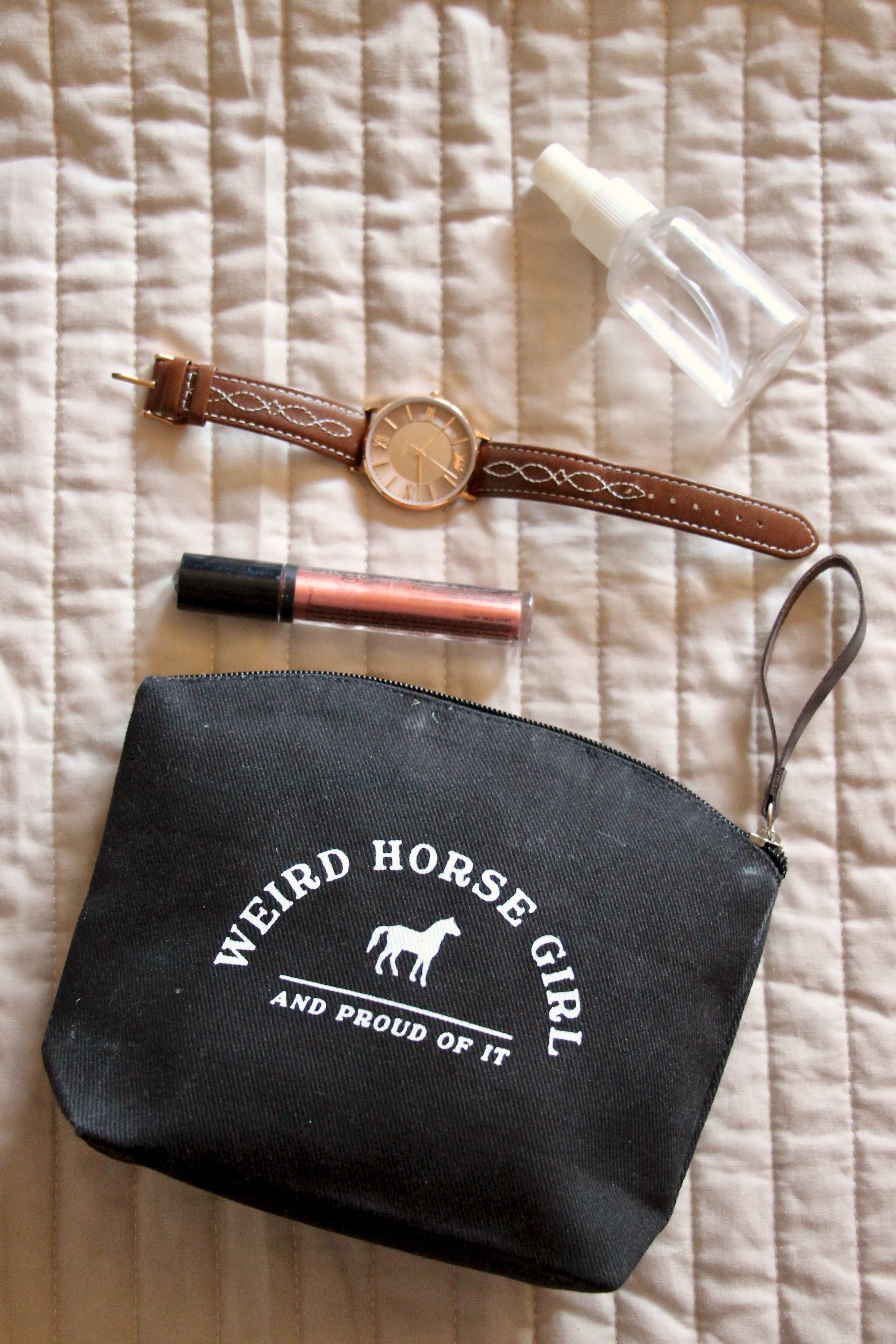 Spiced Equestrian Makeup Bags