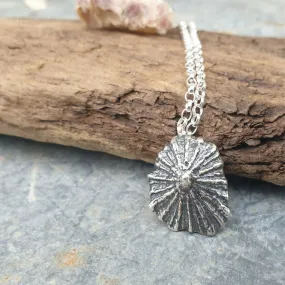 Sterling Silver Limpet Shell Pendant