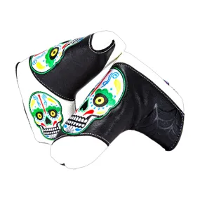 Sugar Skull with Web Blade Putter Headcover