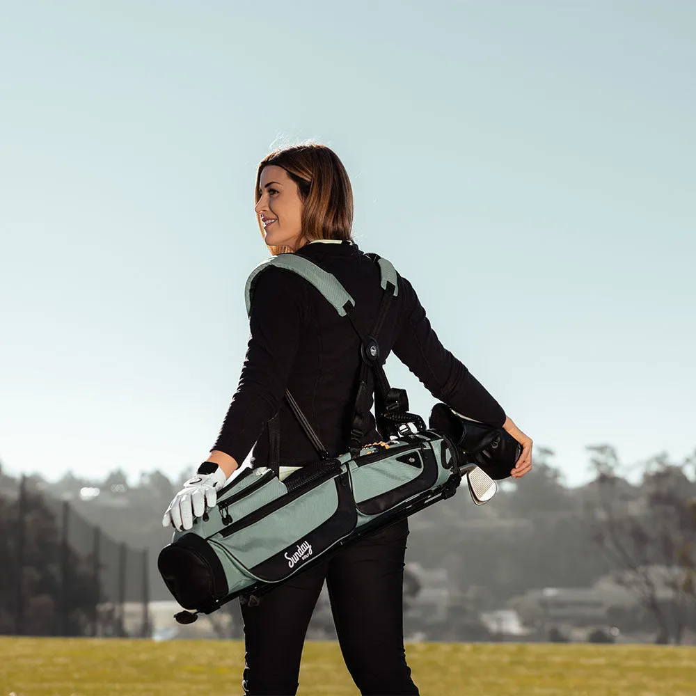 Sunday Golf Loma XL Pencil Stand Bag - Seafoam