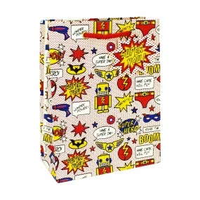 Super Hero Medium Gift Bag