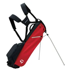 TaylorMade FlexTech Carry Stand Bag 2024 - Dark Navy / Red