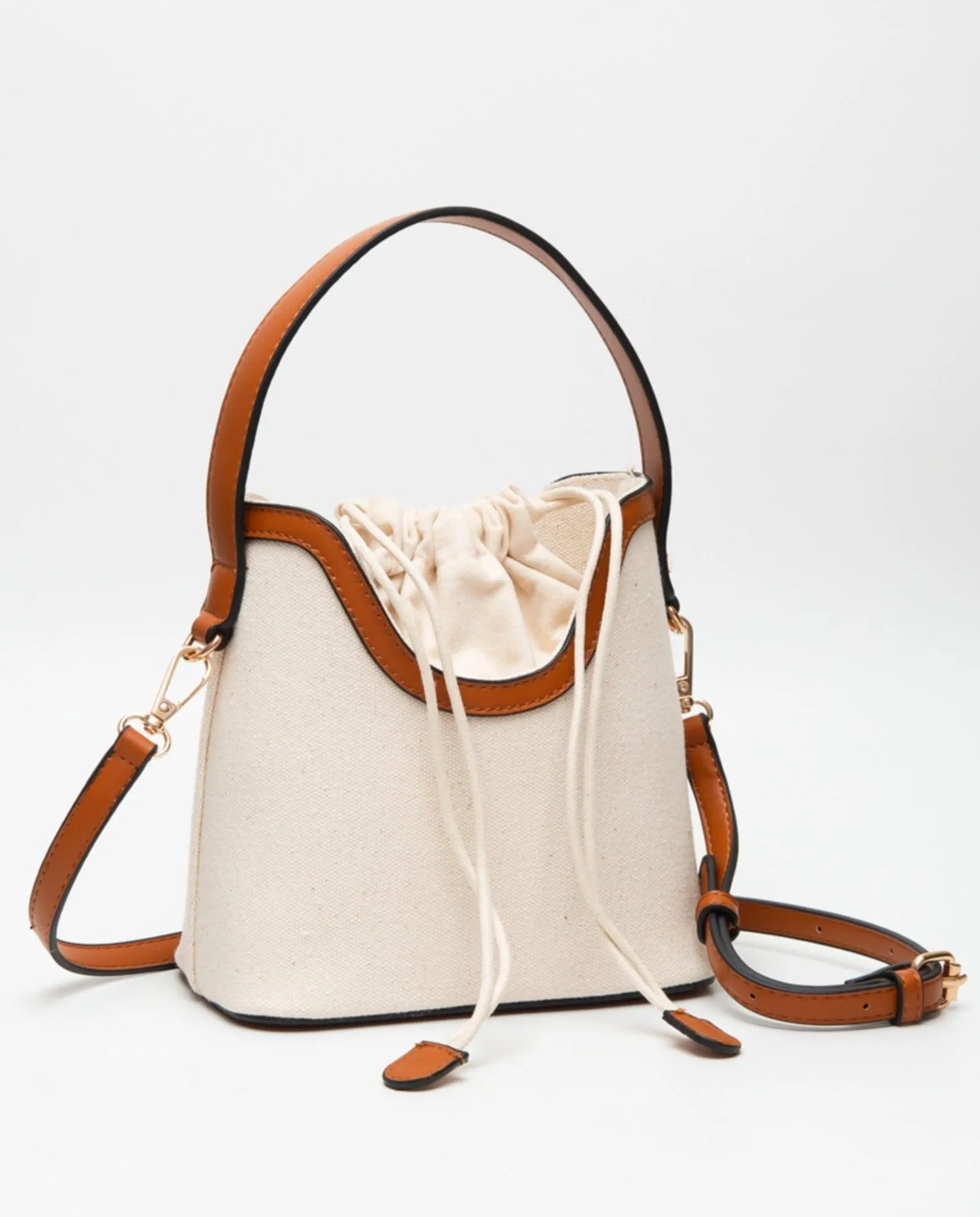 TG10623 Kiersten Canvas Drawstring Satchel Bag