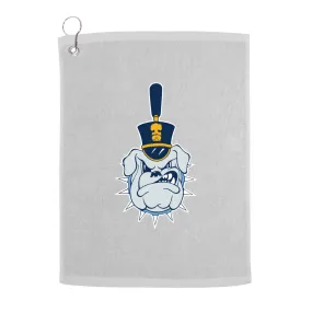 The Citadel Bulldogs Spike Golf Bag Towel with Grommet