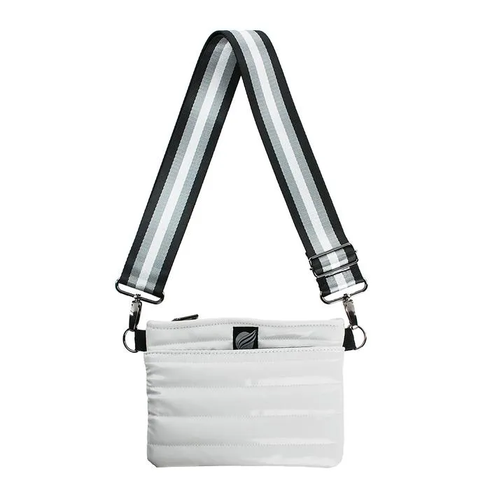 Think Royln - Bum Bag/Crossbody in White Patent