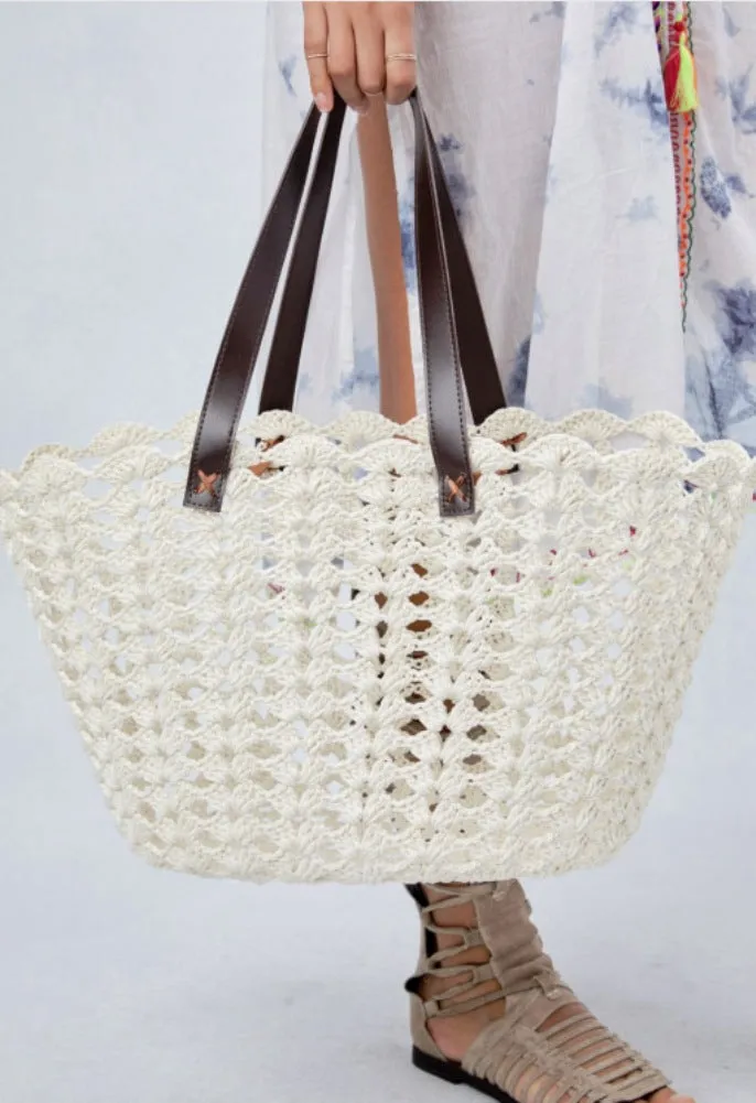 Timber Cove Crochet Tote by Lovestitch