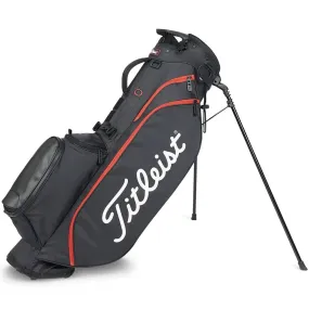 Titleist 2022 Players 4 Golf Bag Stand Color - Black Red