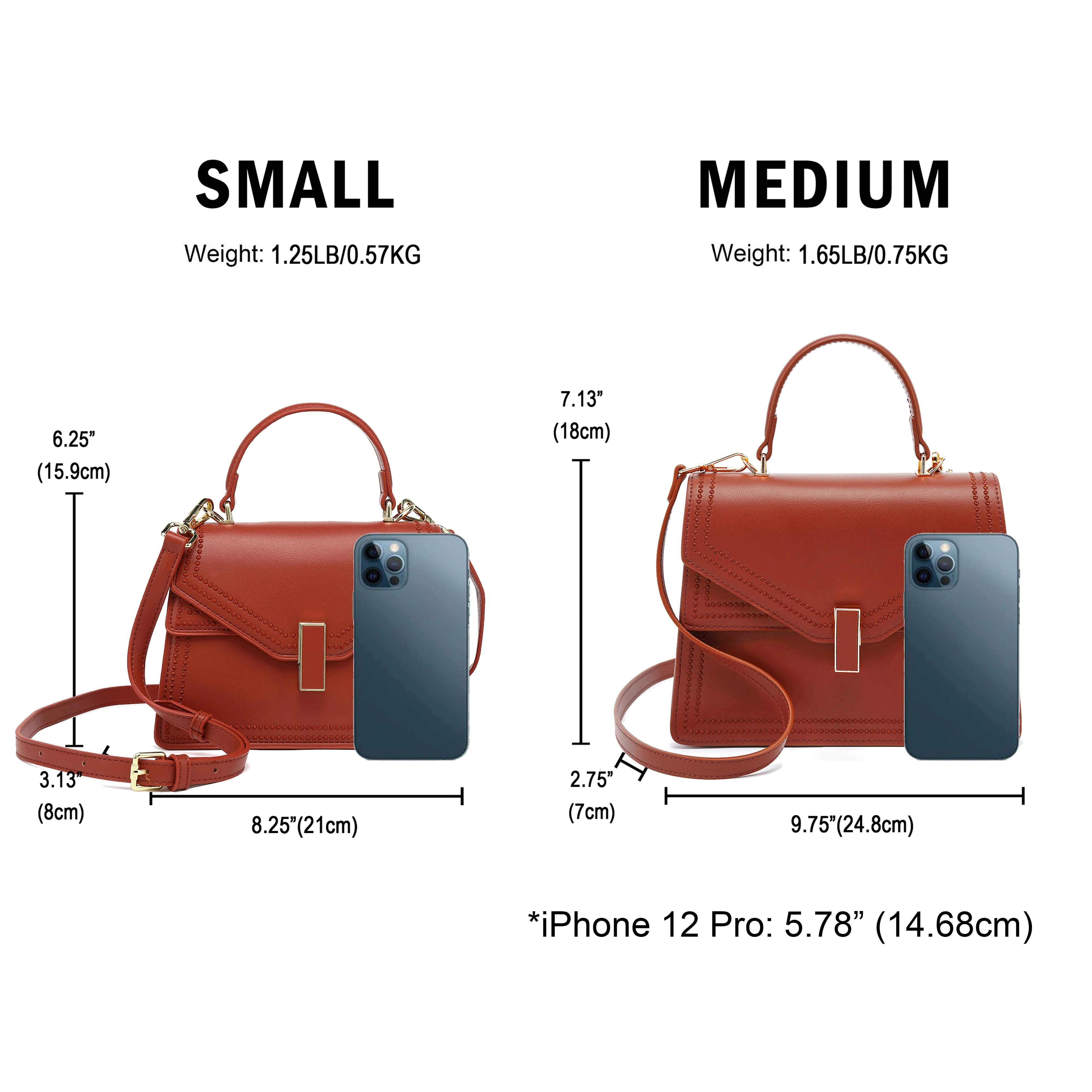 Top Handle Satchel Handbag H2083