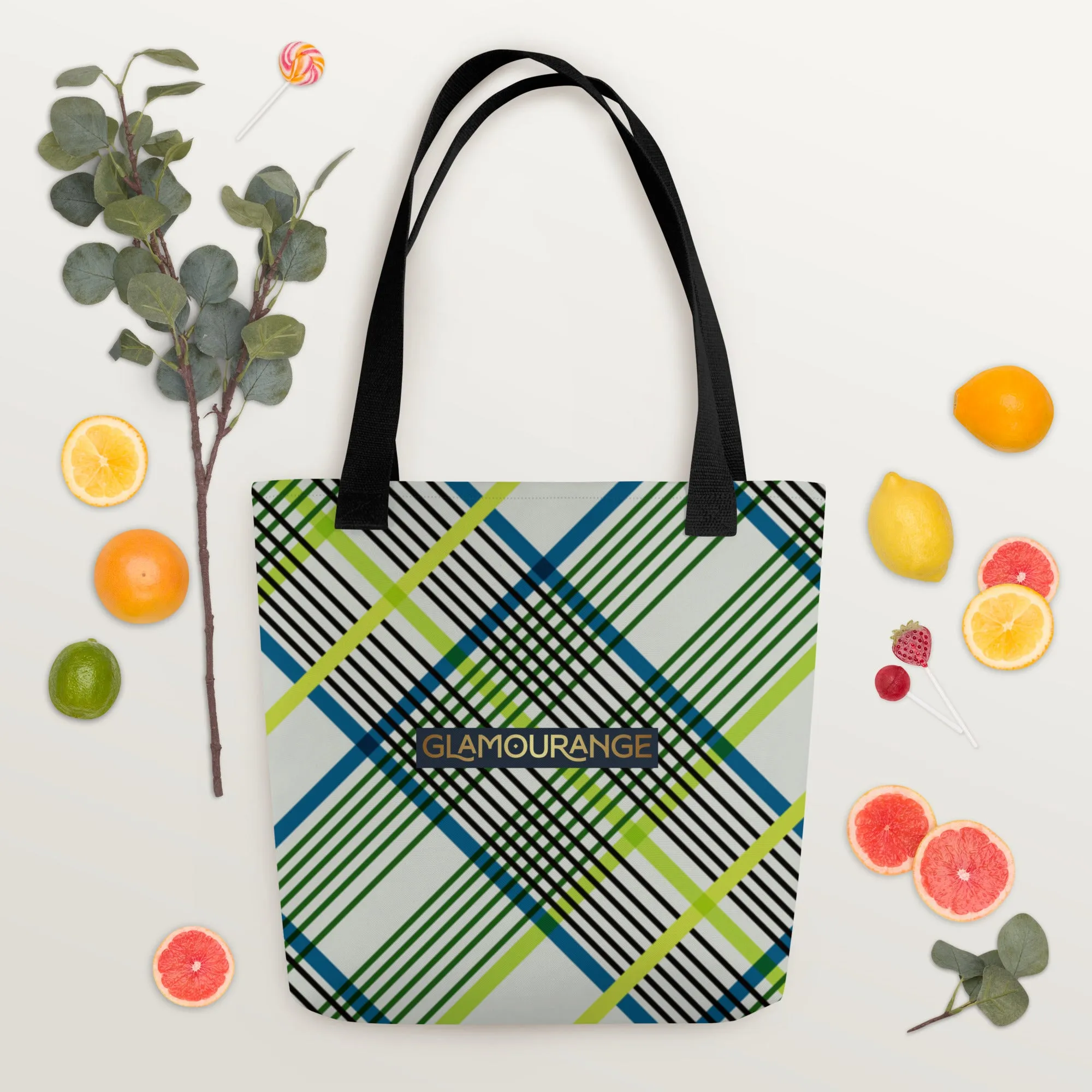 Tote Bag Women Designer (Stripe Bag Pattern 006)