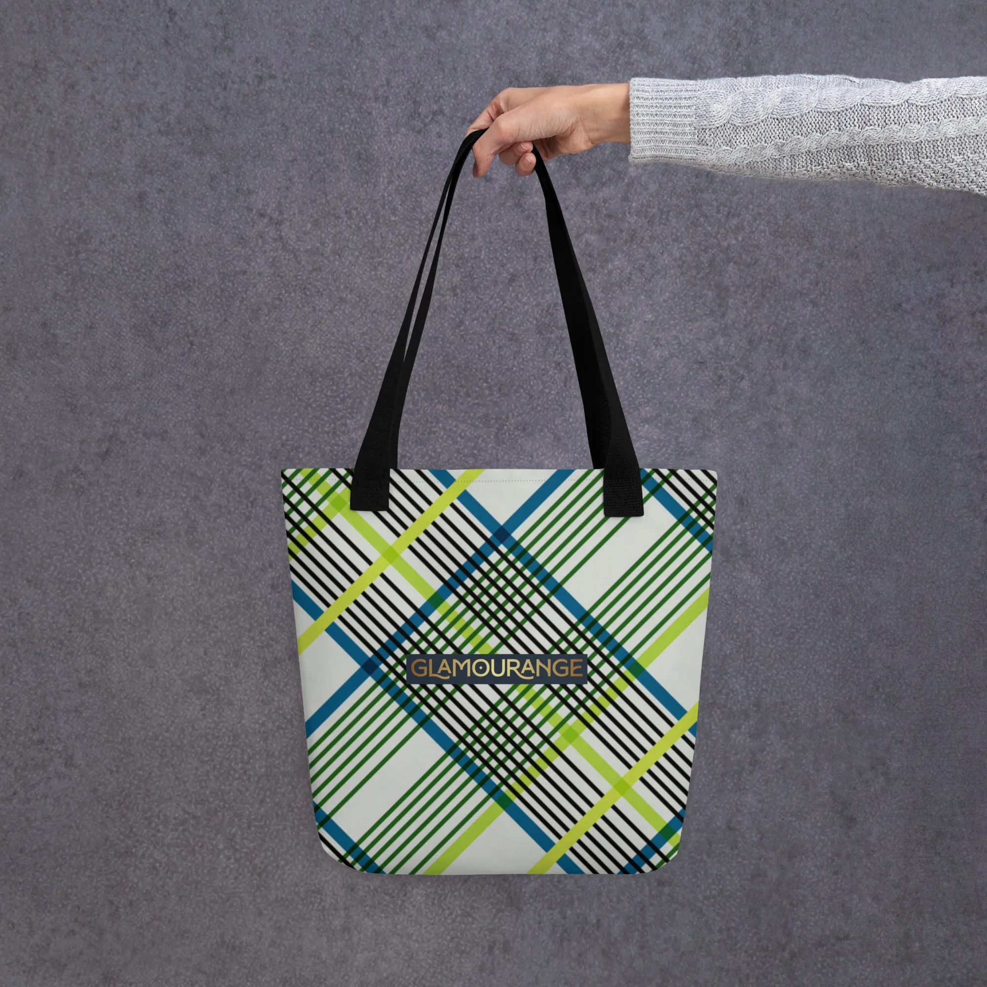 Tote Bag Women Designer (Stripe Bag Pattern 006)