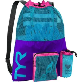 TYR Mesh Mummy Backpack - Purple Blue