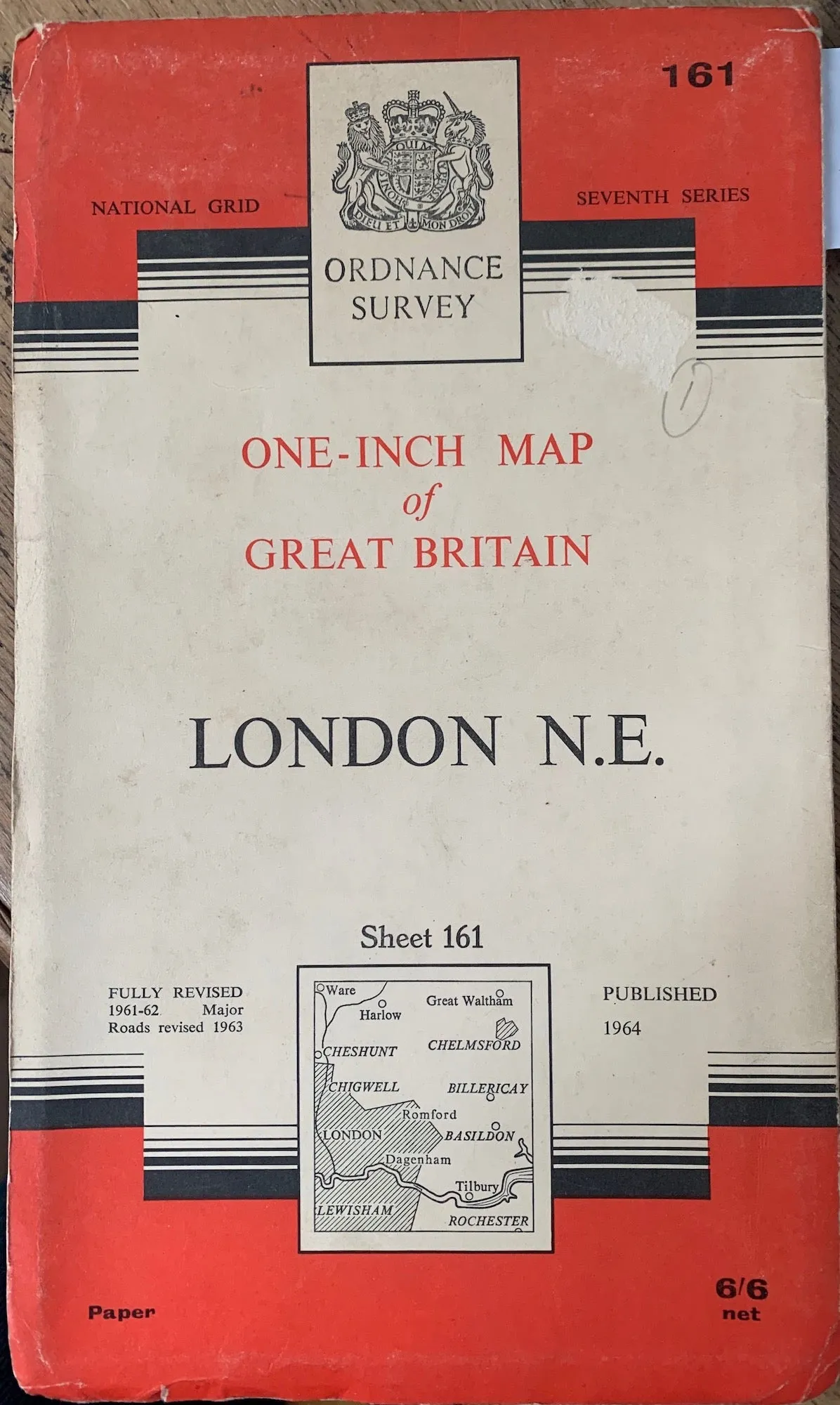 Very Interesting  1950s and 60s ORDNANCE SURVEY MAPs of N.E LONDON into Hertfordshire & Essex 1" to 1 Mile