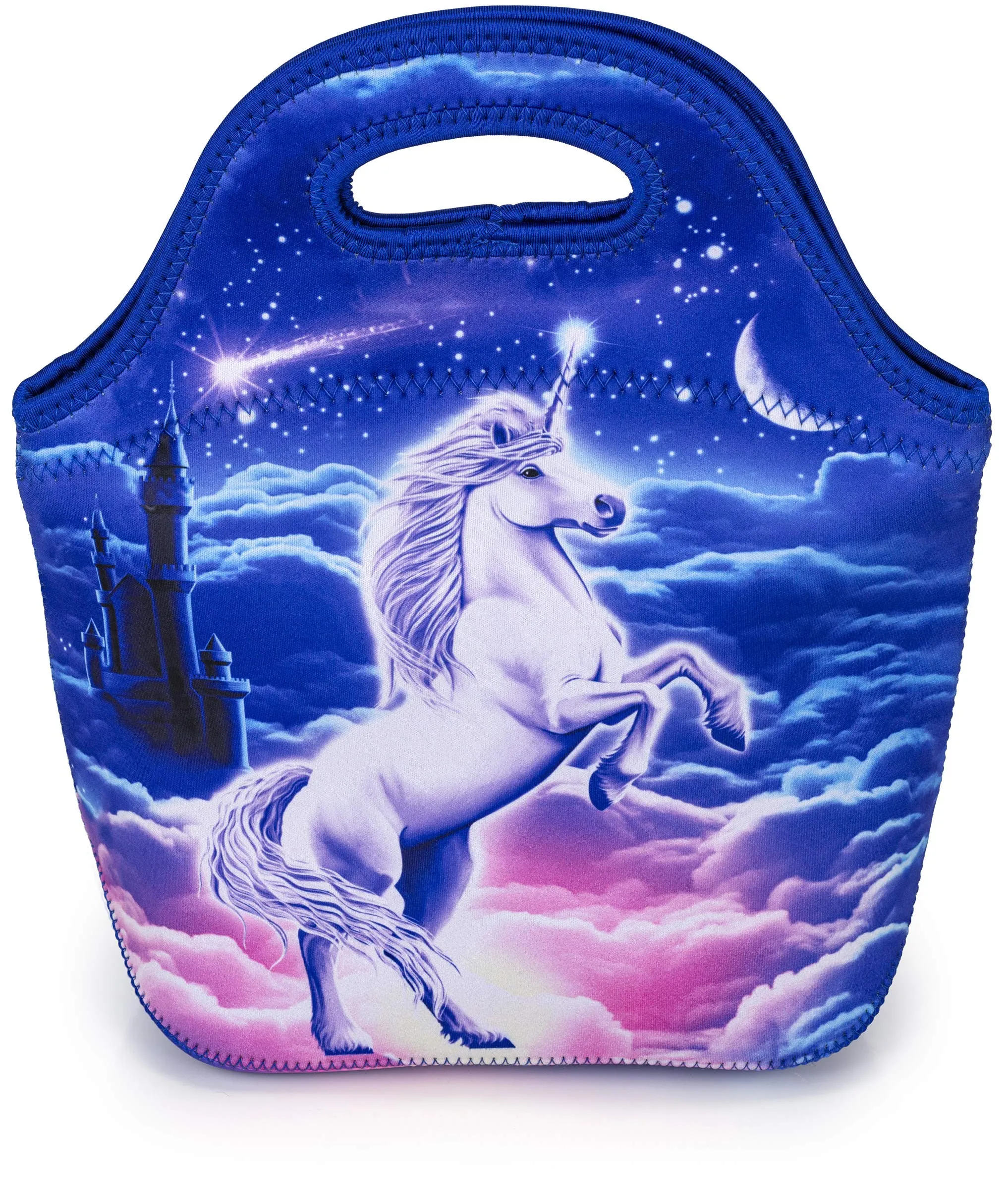 VP Home Insulated Neoprene Lunch Tote Bag (Unicorn