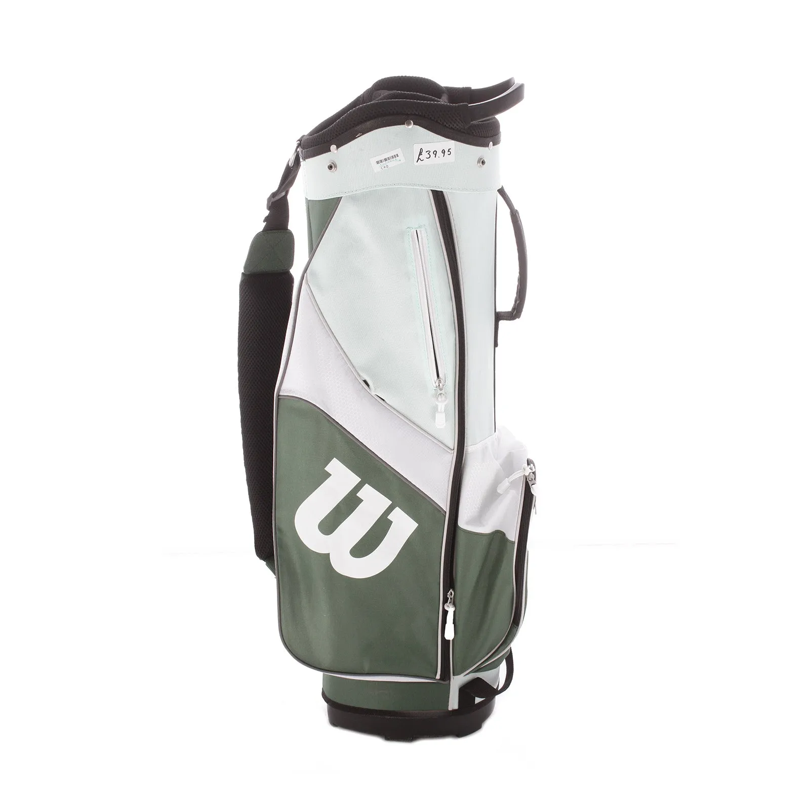 Wilson Cart Bag - Green/White