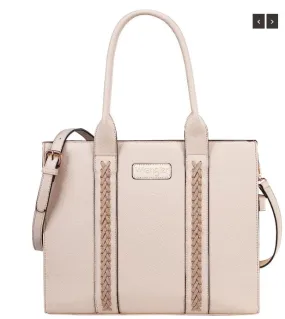 Wrangler Carry-All Tote Beige Crossbody-WG70-8317BG